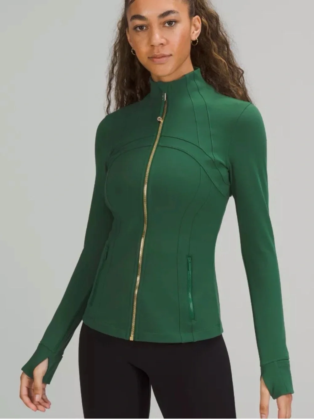 New RARE sold out lululemon athletica define shine Everglades jacket sz 6 - Picture 1 of 6